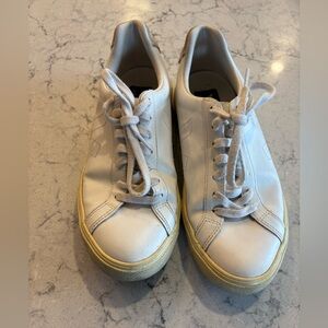 Veja Sneakers with Cream Soles. In good worn condition. Size 7